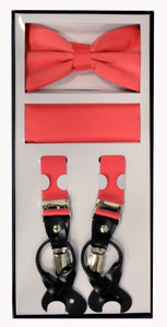 Suspender Set Coral