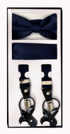 Suspender Set Navy